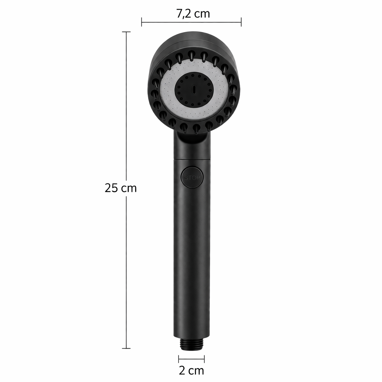 Ducha com Filtro 3 Modos e Escova Massageadora