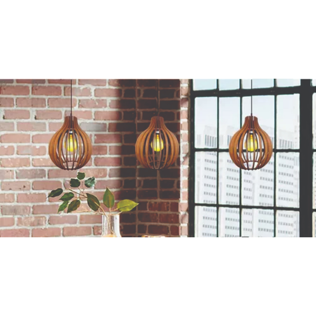 Kit com 4 Pendentes Coquinho - Fiorland