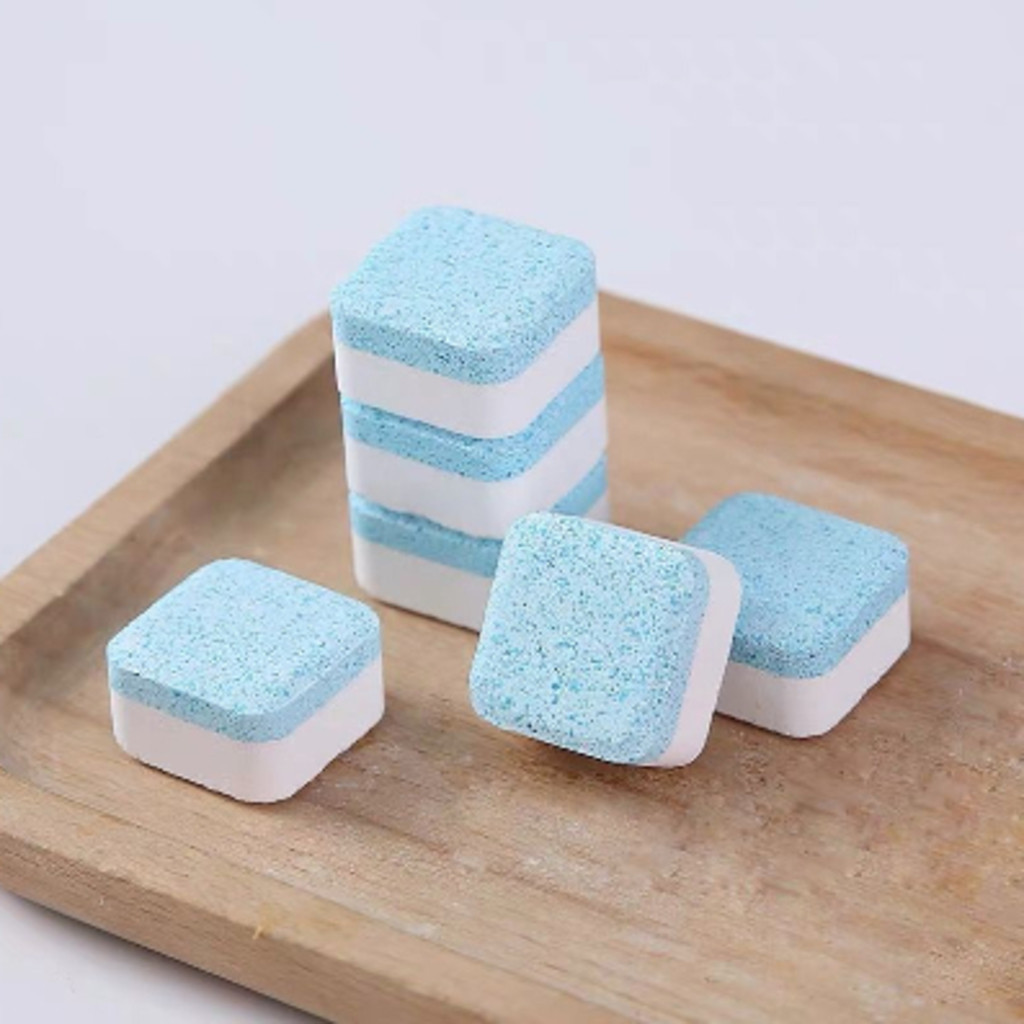 Pastilhas para Limpeza de Máquinas de Lavar Roupas Efervescentes Multifuncional