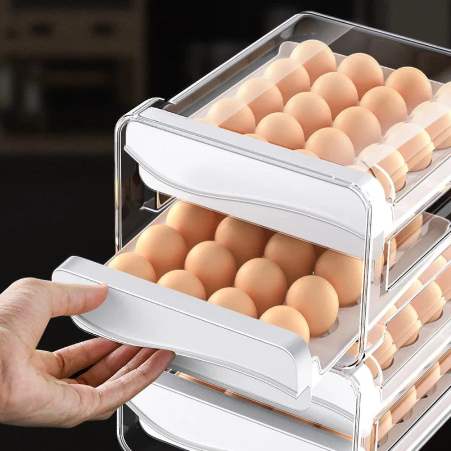 Gaveteiro para 32 Ovos Duplo