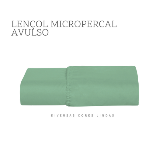 Lençol Maciezza com Elástico Avulso 400 Fios Cores Lisas