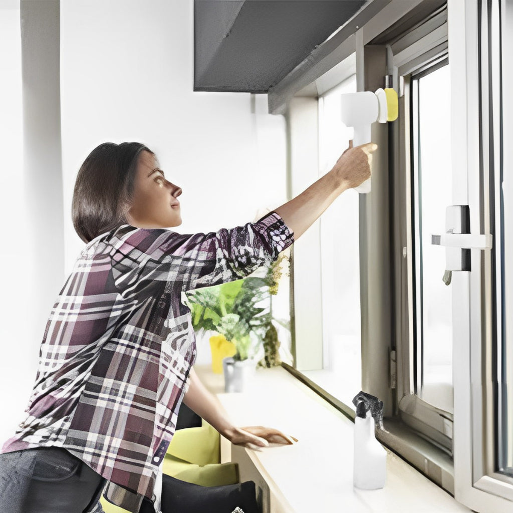 Escova Eletrica de Limpeza 5 em 1