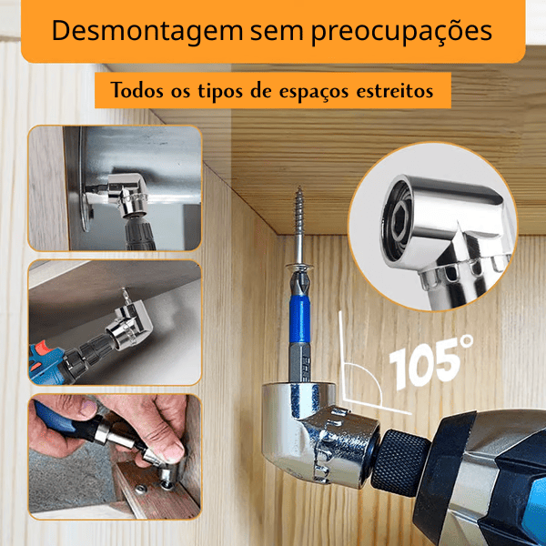 Adaptador de broca de ângulo reto de [105 GRAUS]