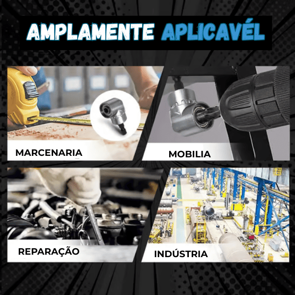 Adaptador de broca de ângulo reto de [105 GRAUS]