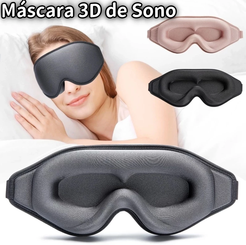 Mascara de Dormir 3D Premium