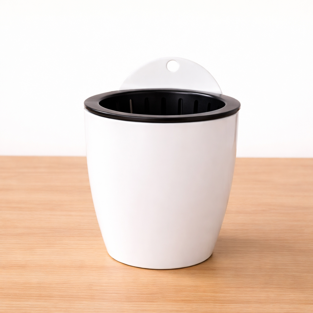 Vaso de Parede Autoirrigável para Plantas e Flores