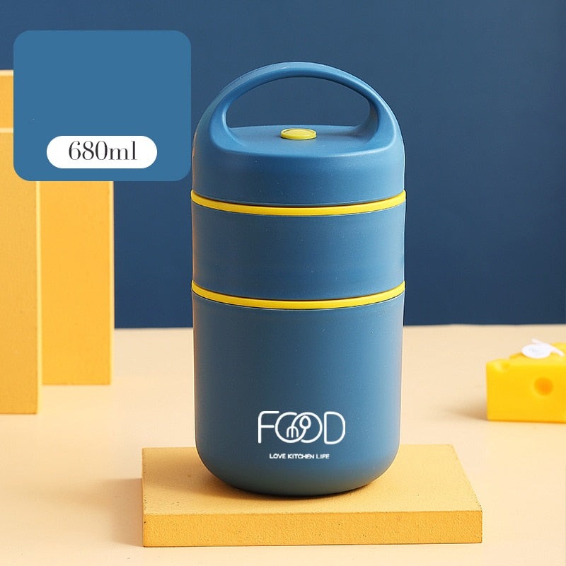 Lancheira de Aço Inoxidável Infantil