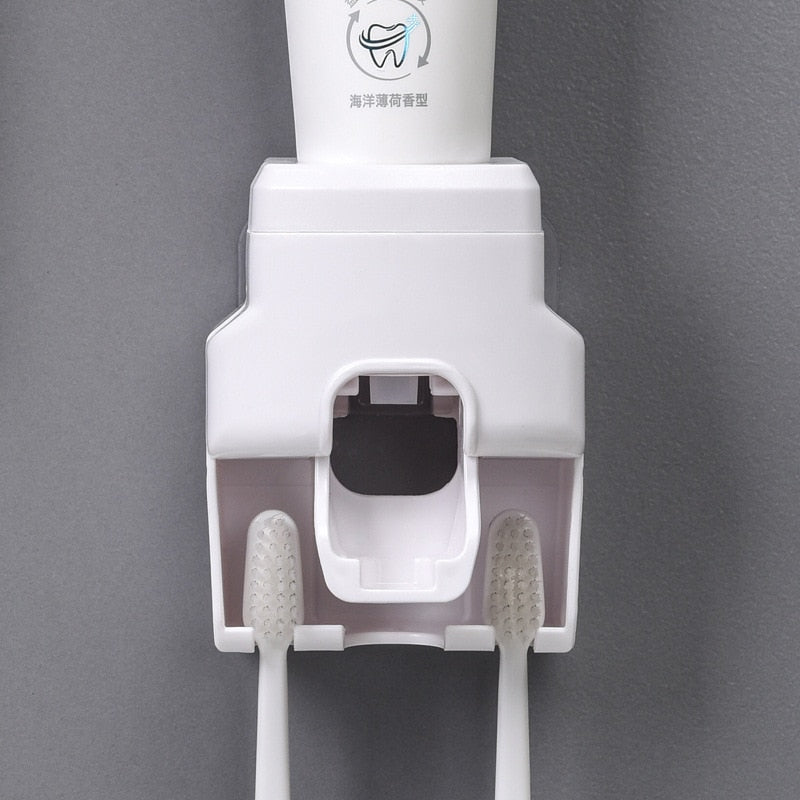 Dispensador dentífrico automático para banheiro