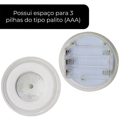 Kit Luminárias de Piscina RGB - Sem Fio Com Controle Remoto