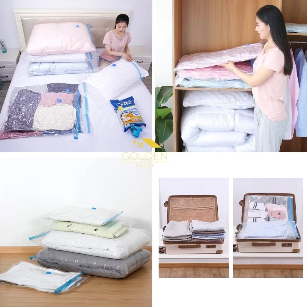 Kit Compact Premium – Saco a Vácuo + Bomba Elétrica