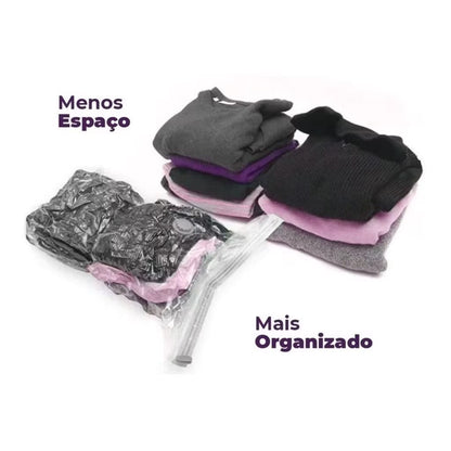 Kit Compact Premium – Saco a Vácuo + Bomba Elétrica
