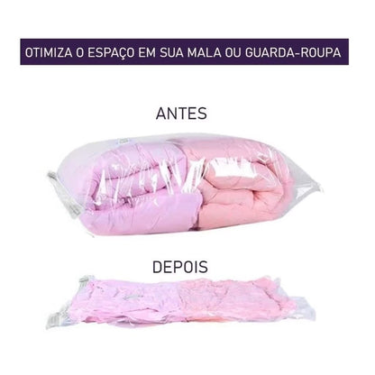 Kit Compact Premium – Saco a Vácuo + Bomba Elétrica