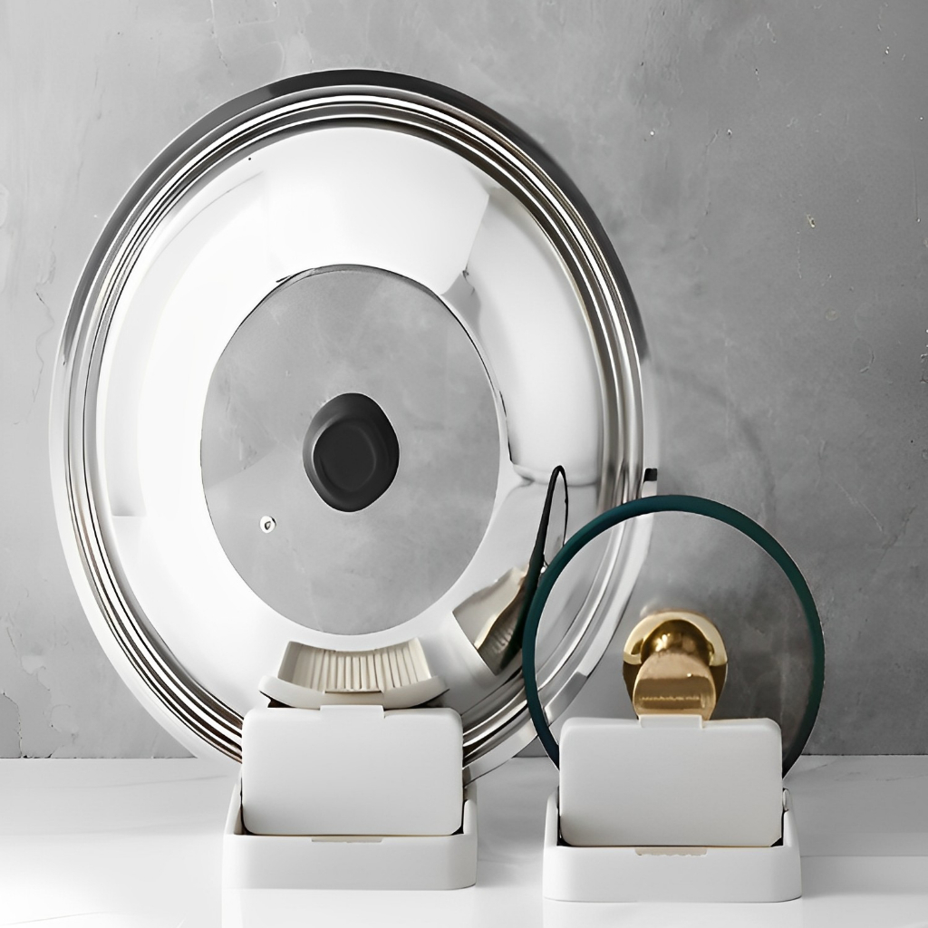 Descanso De Panela Suporte Tampas De Panelas Talheres