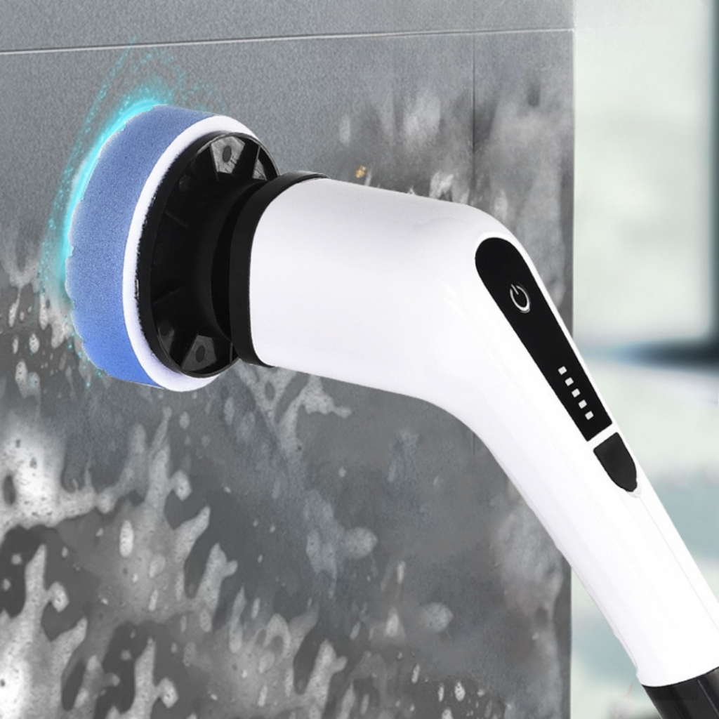 Escova De Limpeza Ajustável 3 em 1 Recarregável