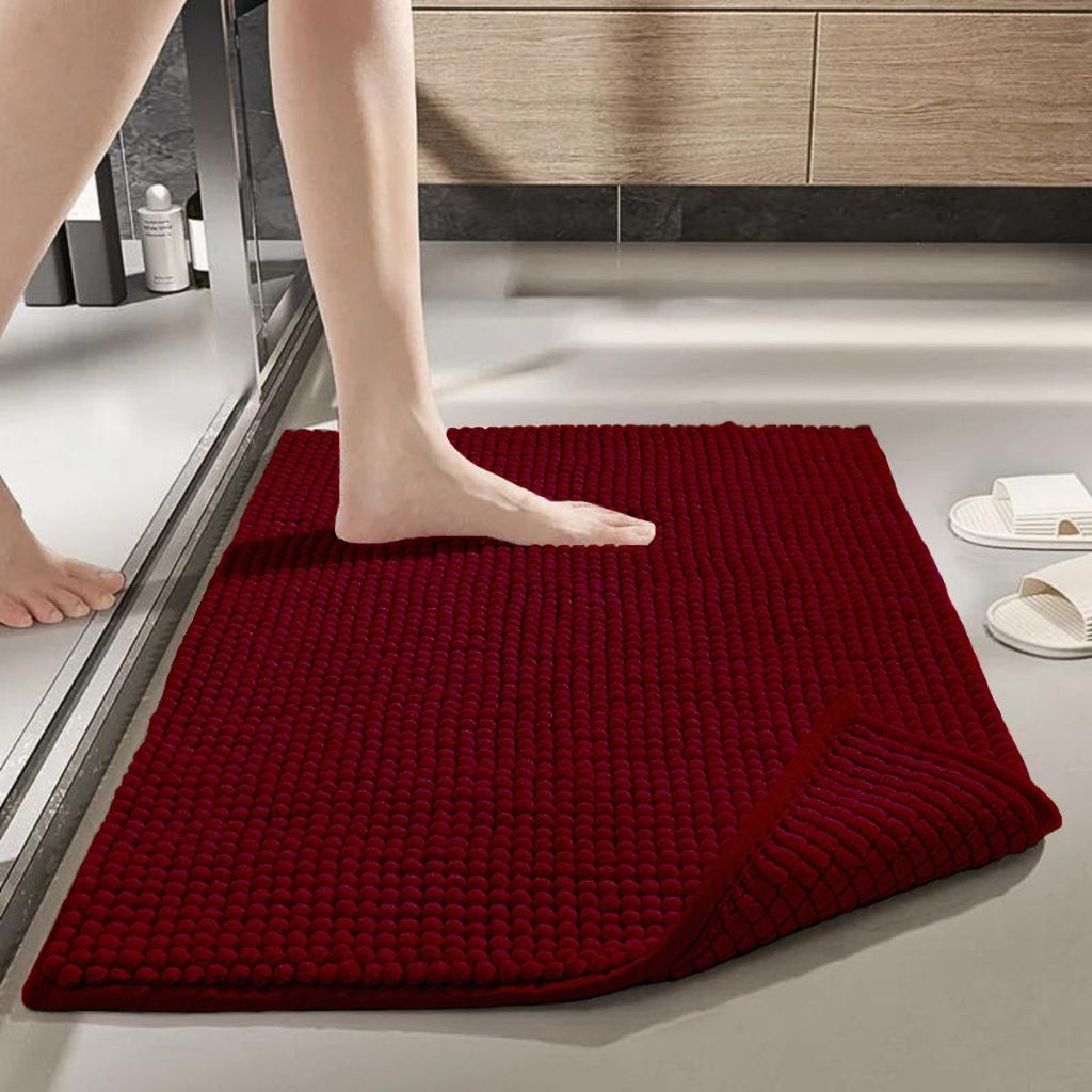 Kit Tapete de Banheiro 40x60 Antiderrapante Microfibra