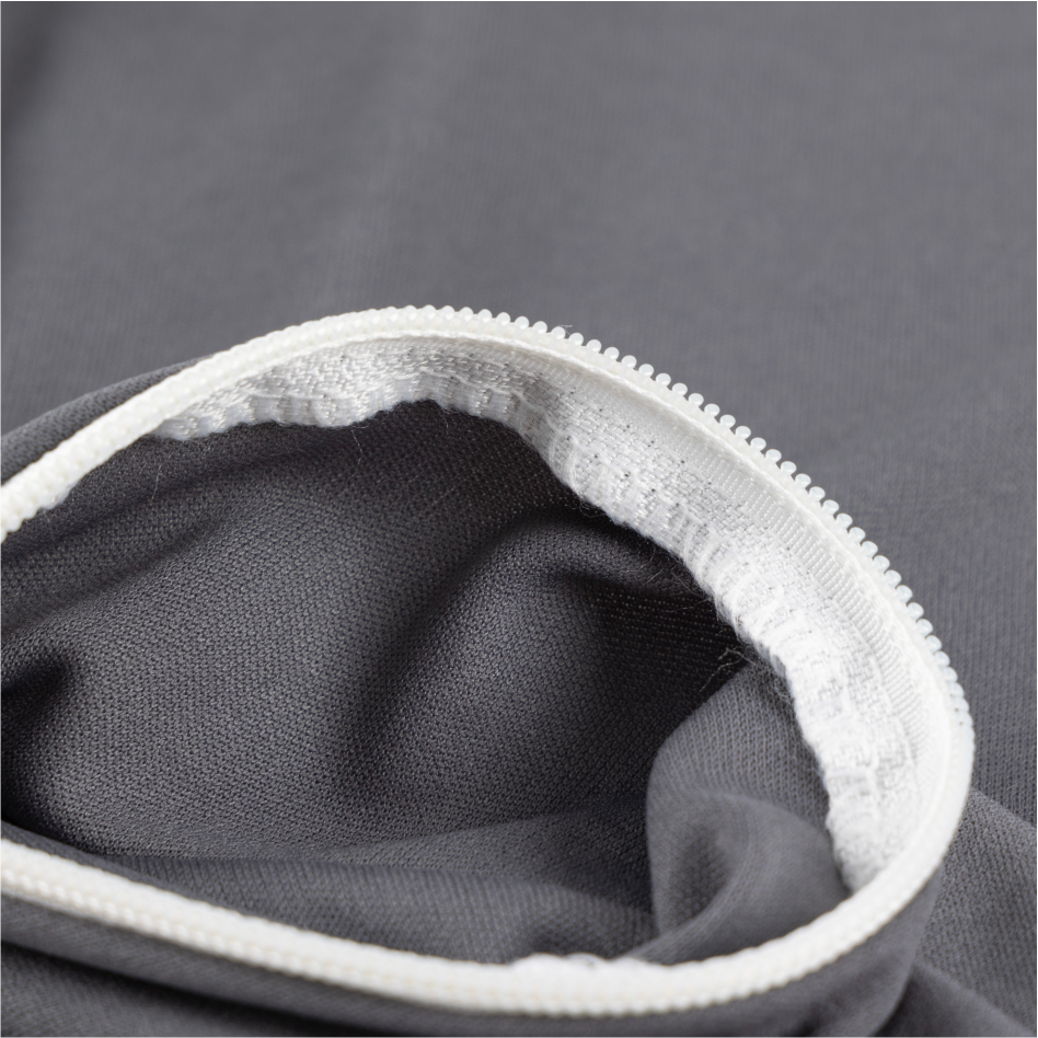 Kit 4 Capas Protetoras de Travesseiro Malha Gel com Zíper - ConfortZip