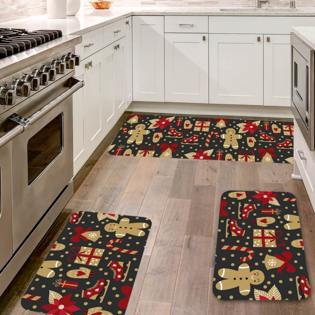 Tapetes de Cozinha 3 Peças COLEÇÃO DE NATAL!