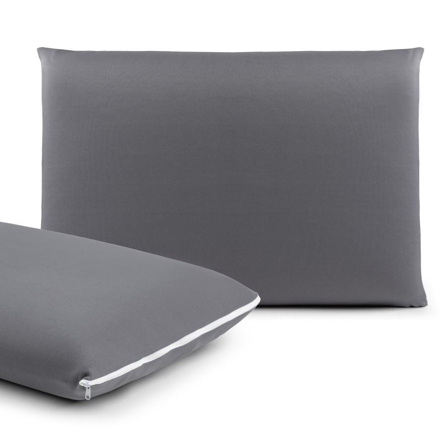 Kit 4 Capas Protetoras de Travesseiro Malha Gel com Zíper - ConfortZip