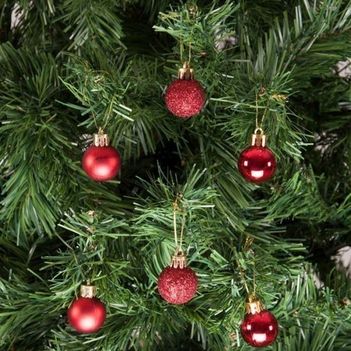 Kit Bolinhas de Árvore de Natal Decoração Natalina