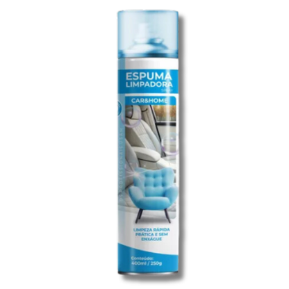 Limpa Tênis Espuma Mágica Limpadora á Seco Spray  400ml