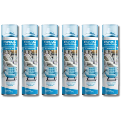 Limpa Tênis Espuma Mágica Limpadora á Seco Spray  400ml