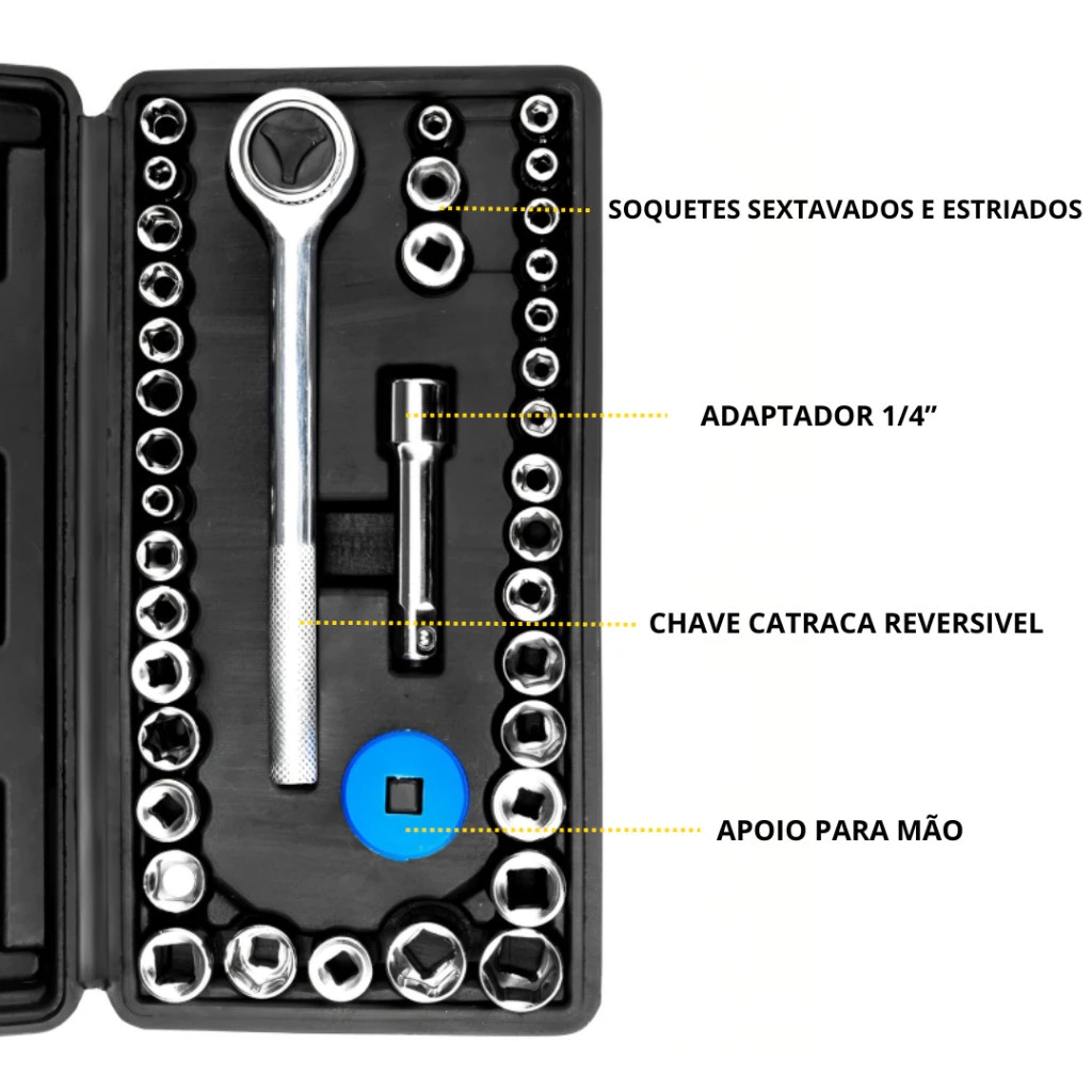 Kit De Ferramentas MasterPro