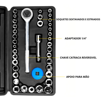 Kit De Ferramentas MasterPro