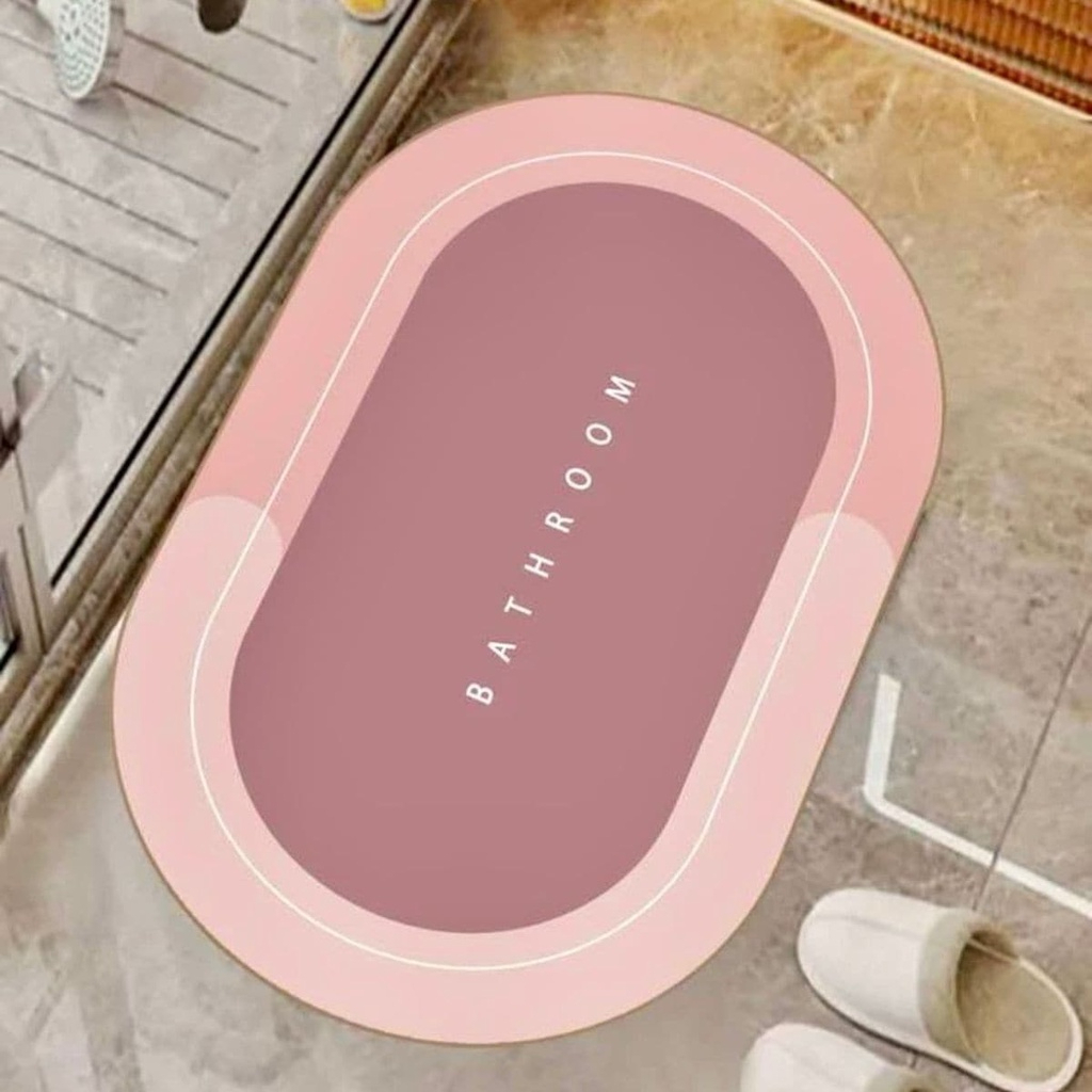 Tapete para Banheiro de Secagem Rápida e Super Absorvente