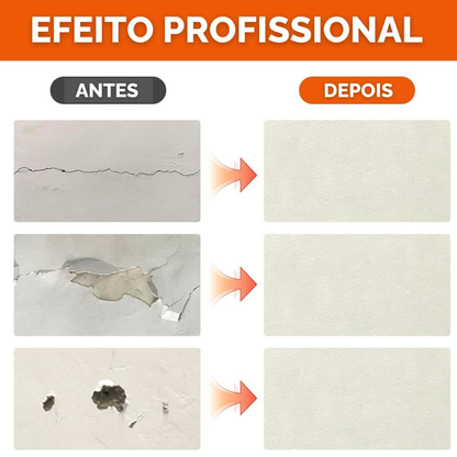 Pasta Massa Para Tapar Buracos Trincas Rachaduras Na Parede Rápida Tampar Espaços Entre Outros
