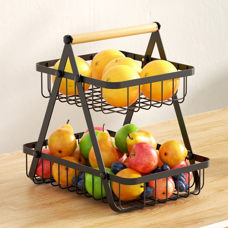 Fruteira De Mesa Multiuso Frutas Luxo Premium