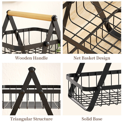 Fruteira De Mesa Multiuso Frutas Luxo Premium