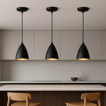 Kit 3 Luminárias Modernas