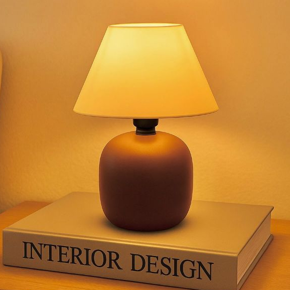 Abajur Luminaria de Ceramica Porcelana Bivolt