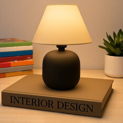 Abajur Luminaria de Ceramica Porcelana Bivolt