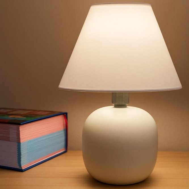 Abajur Luminaria de Ceramica Porcelana Bivolt