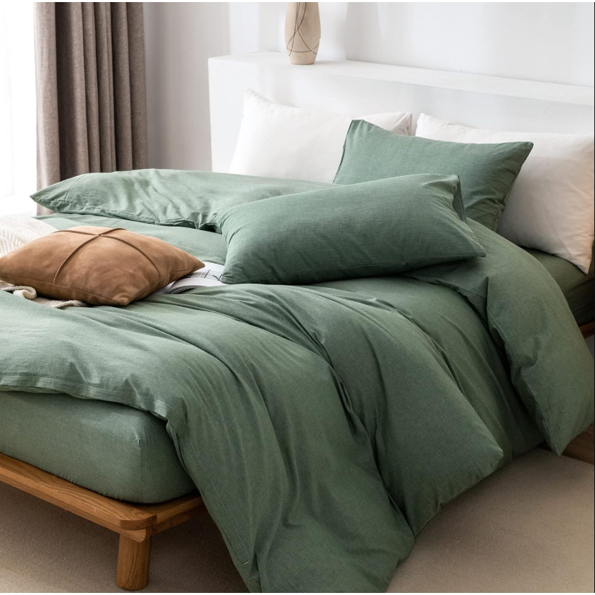 Capa de Edredom Duvet Lisa com Ziper 400 Fios Extra Confort