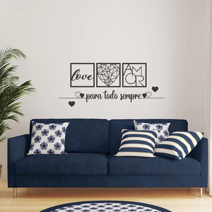 Conjunto de Quadros Para todo Sempre