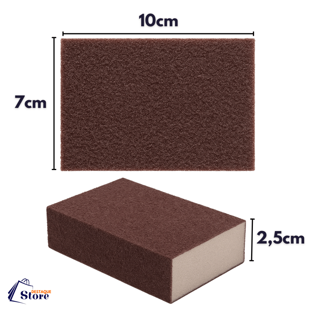 Kit 12 Esponja Magica Limpeza Pesada