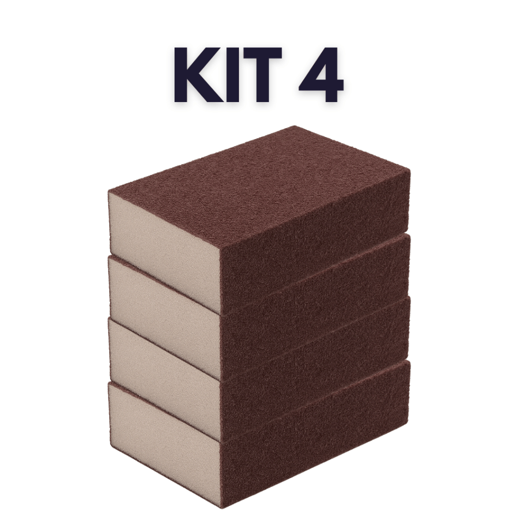 Kit 12 Esponja Magica Limpeza Pesada