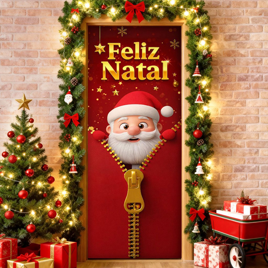 Veste Porta C/Elástico Decoração de Natal