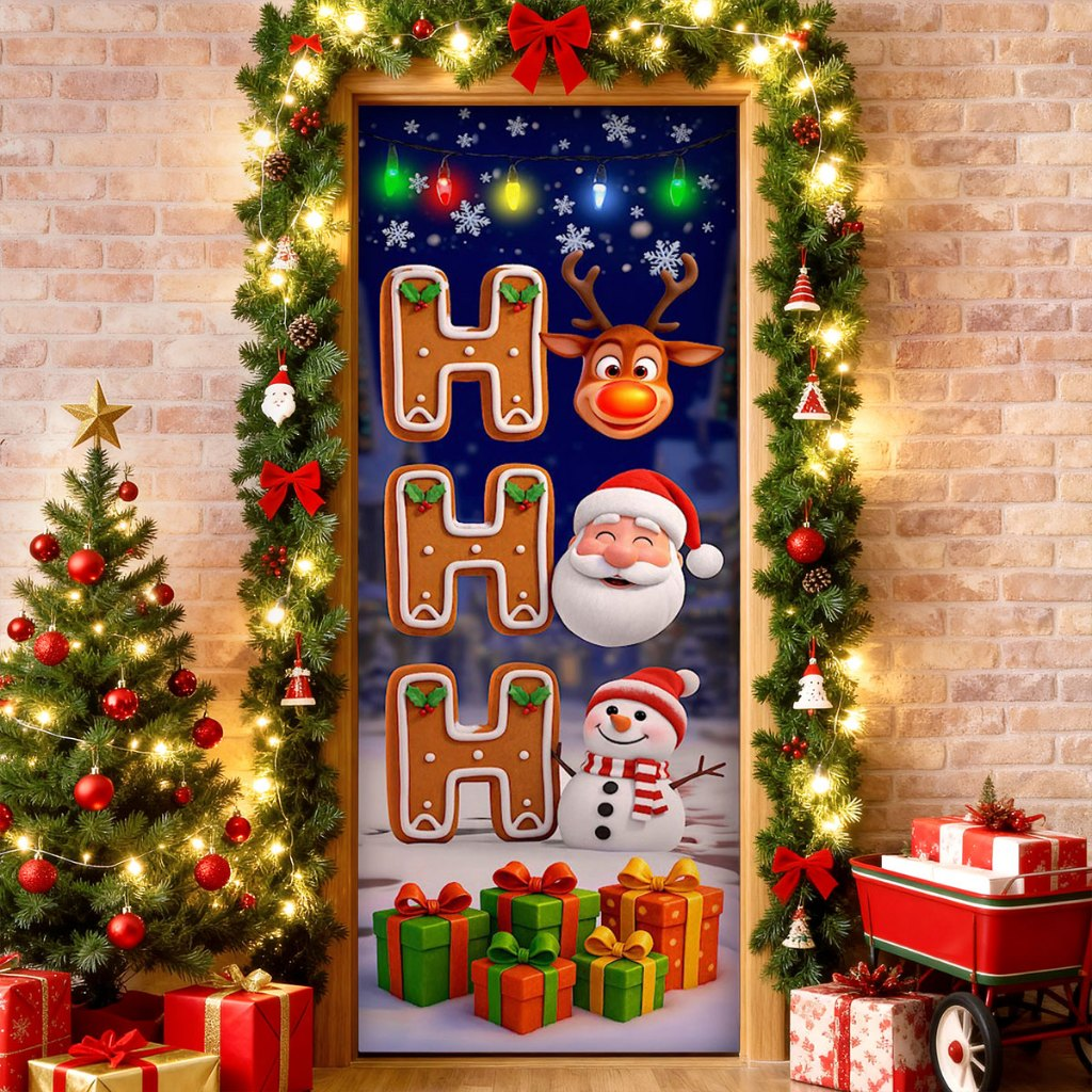 Veste Porta C/Elástico Decoração de Natal