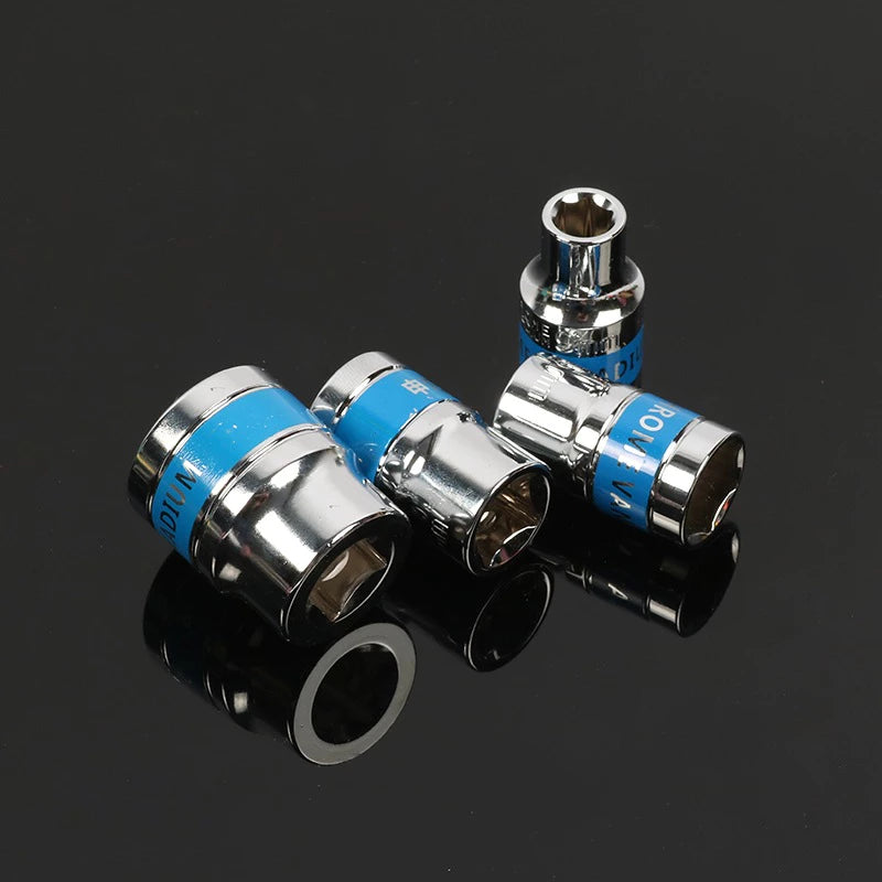 Kit de Ferramentas Soquete Sextavado 1/2 Catraca 12 Peças 10 a 24mm