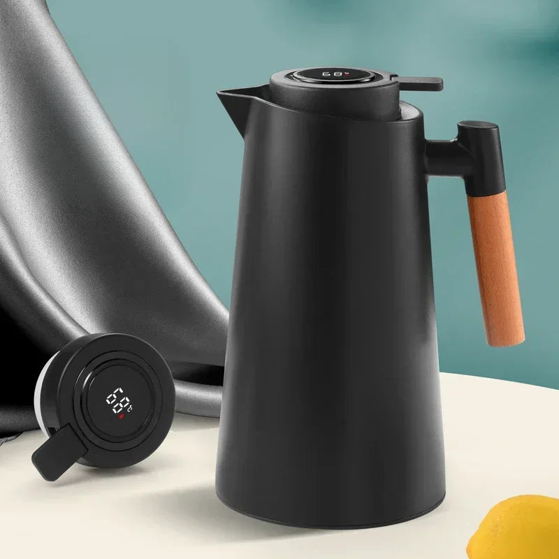 Garrafa Térmica com Termômetro Digital