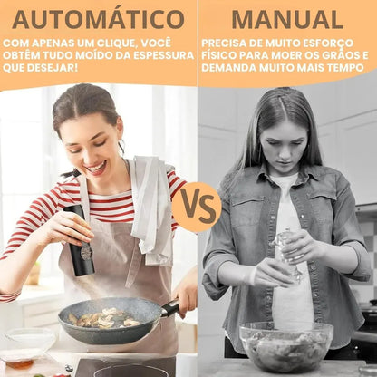 Moedor De Temperos Elétrico (PROMOÇÃO COMPRE 1 LEVE 2)