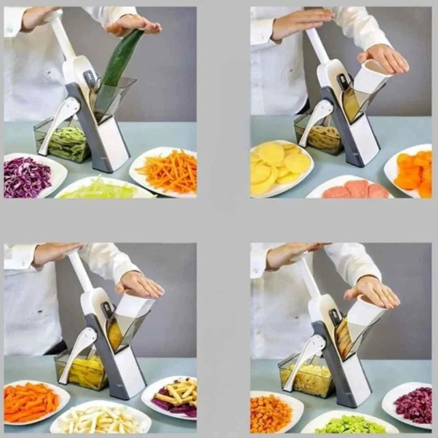 Cortador de Vegetais e Alimentos 5 em 1