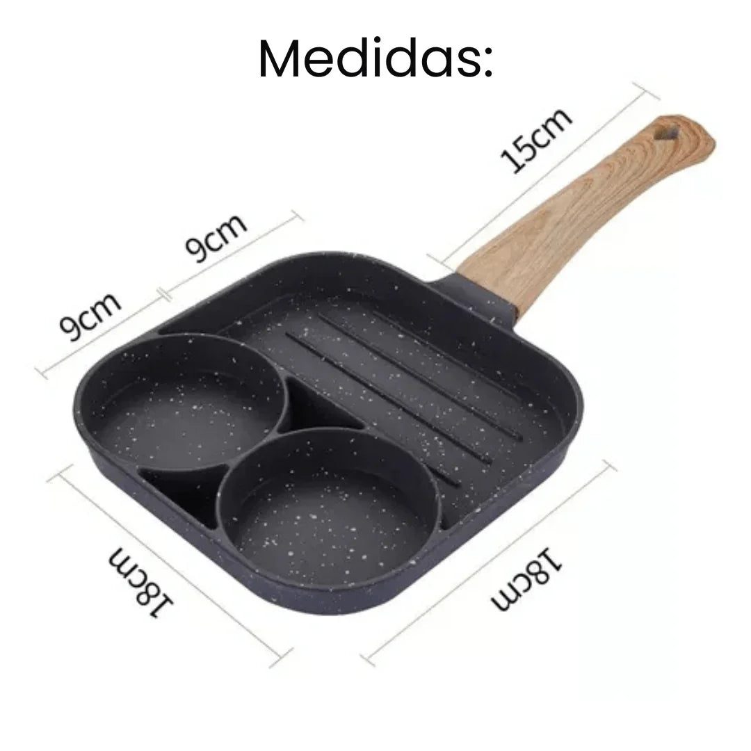 Frigideira Antiaderente de Pedra Maifan