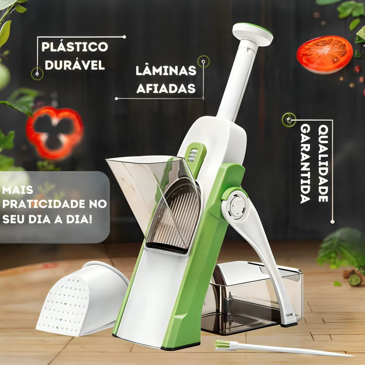 Cortador de Vegetais e Alimentos 5 em 1