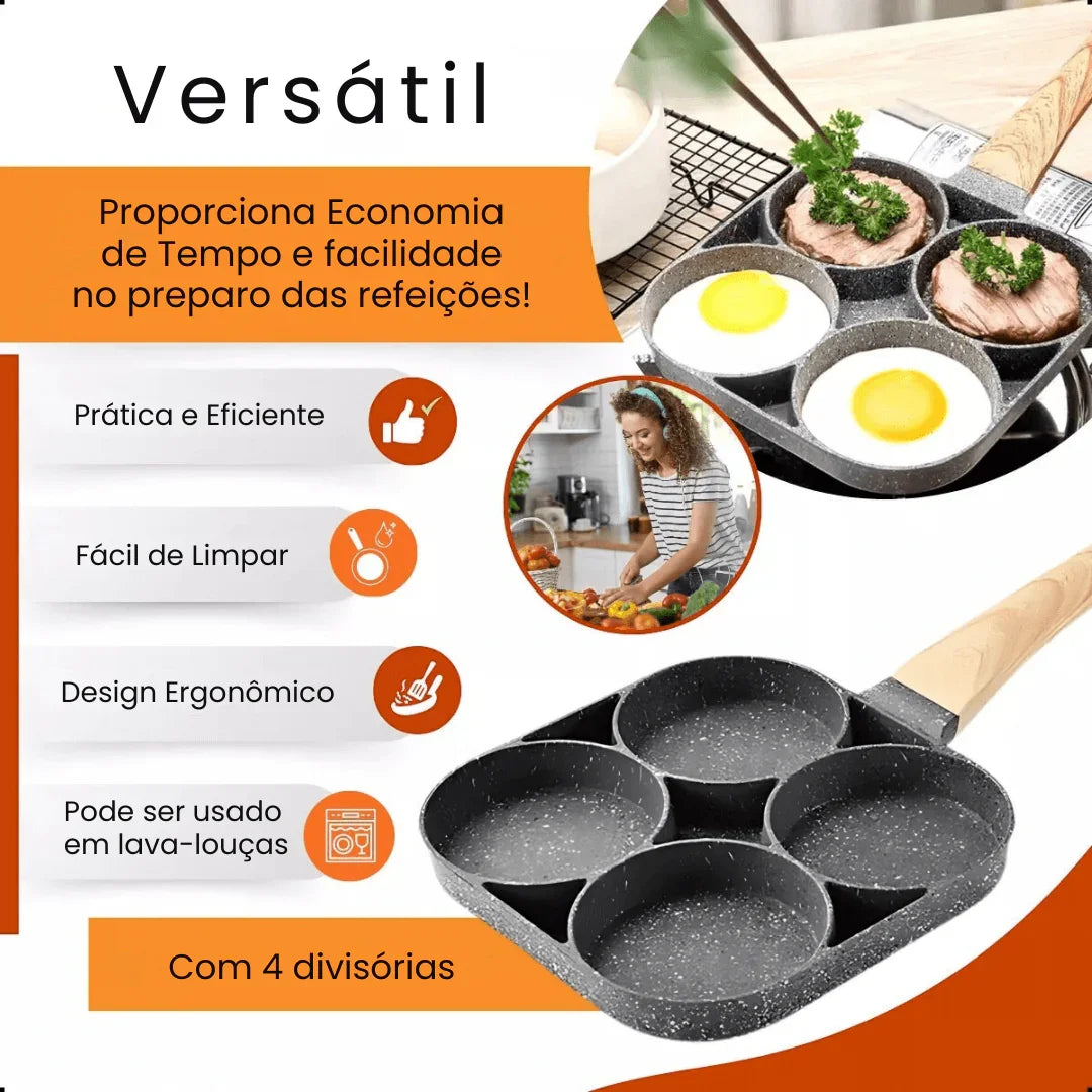 Frigideira Antiaderente de Pedra Maifan