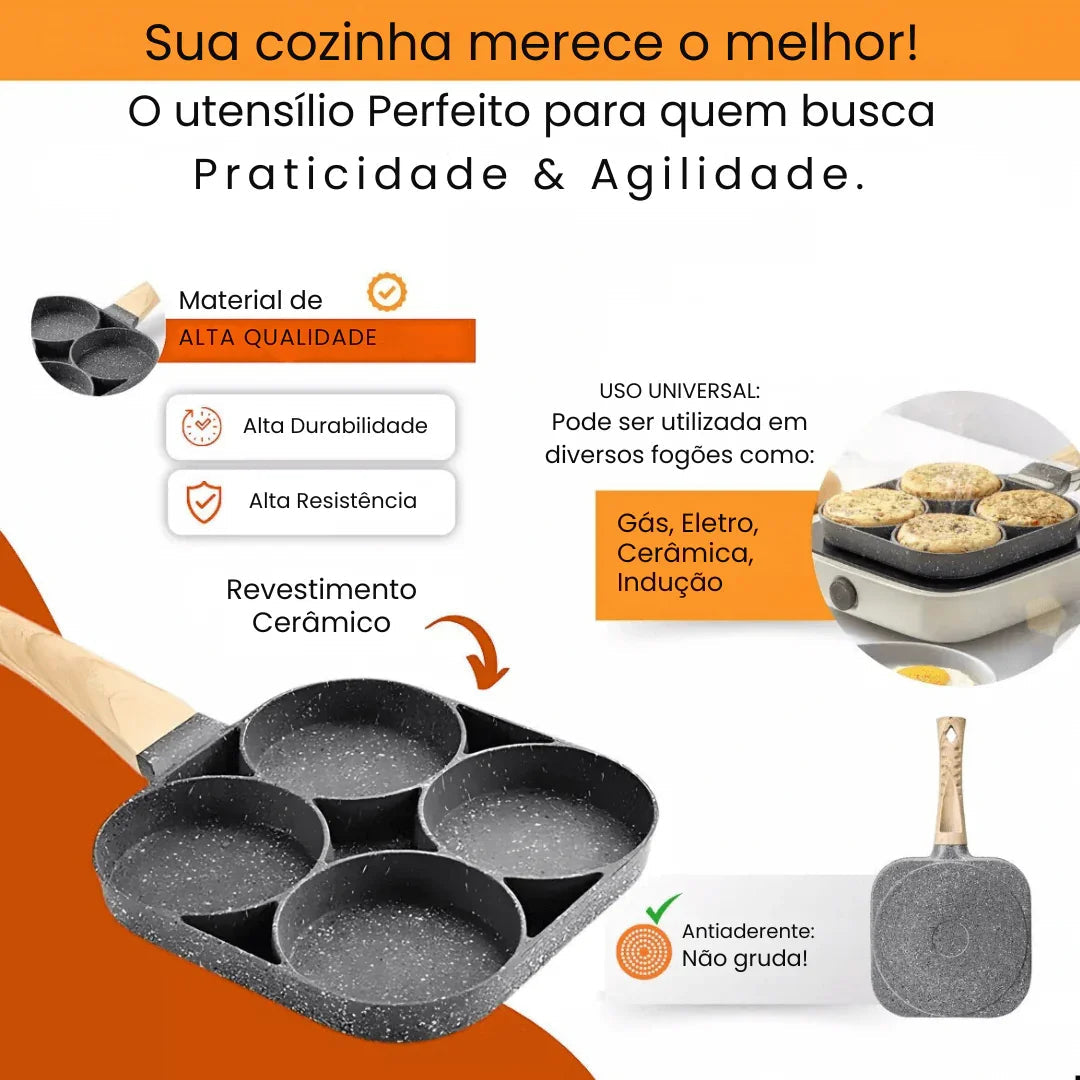 Frigideira Antiaderente de Pedra Maifan