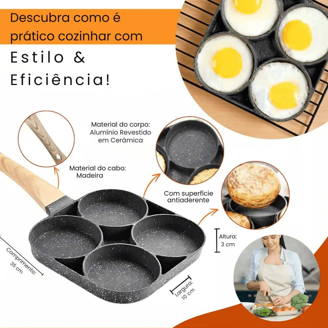 Frigideira Antiaderente de Pedra Maifan